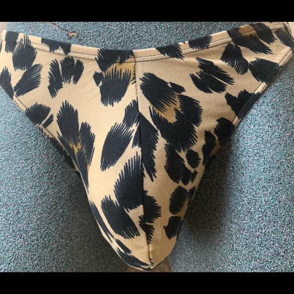 Men’s Cheetah Full Pouch Thong made in USA R105T - Picture 4 of 7